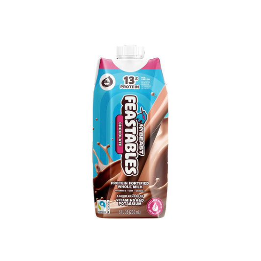 MrBeast Feastables Protein Fortified Chocolate Milk Carton (236ml)