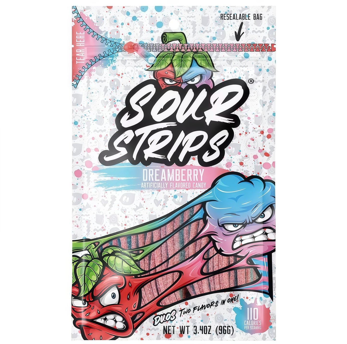 Sour Strips Dreamberry (96g)