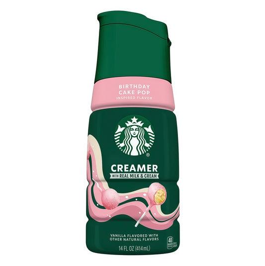Starbucks Birthday Cake Pop Creamer (14oz)