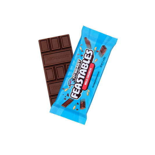 MrBeast Feastables Milk Crunch New Bar