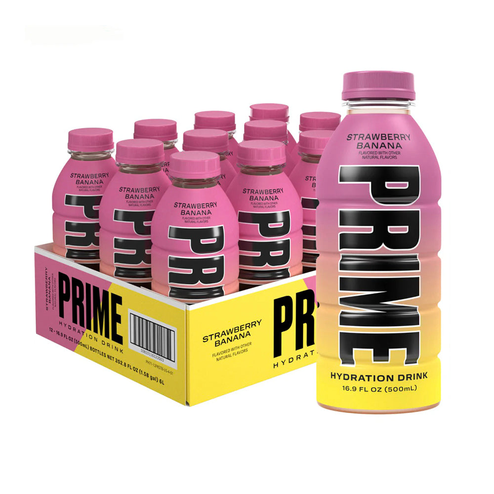 Prime Hydration Strawberry Banana 12 Pack