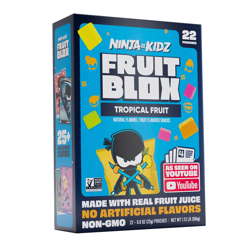 Fruit Blox Ninja Kidz - Tropical Fruit 22 Pack