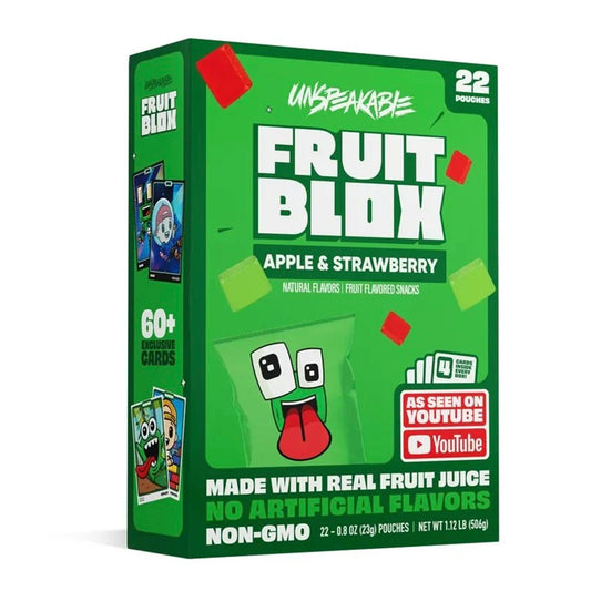 Fruit Blox Unspeakable - Apple & Strawberry 22 Pack