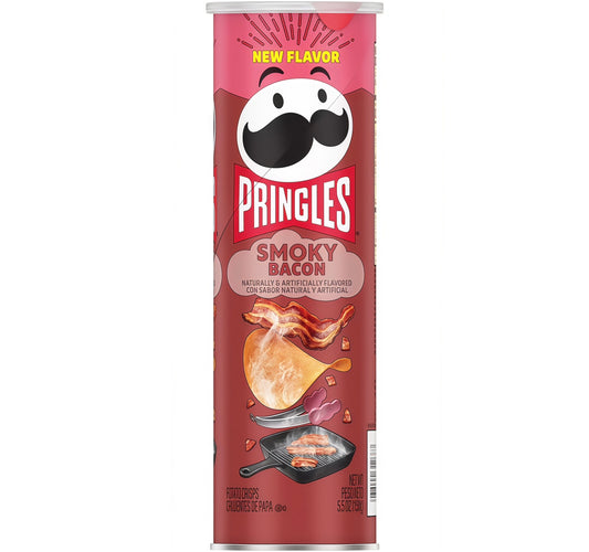Pringles Smoky Bacon New Flavour (158g)