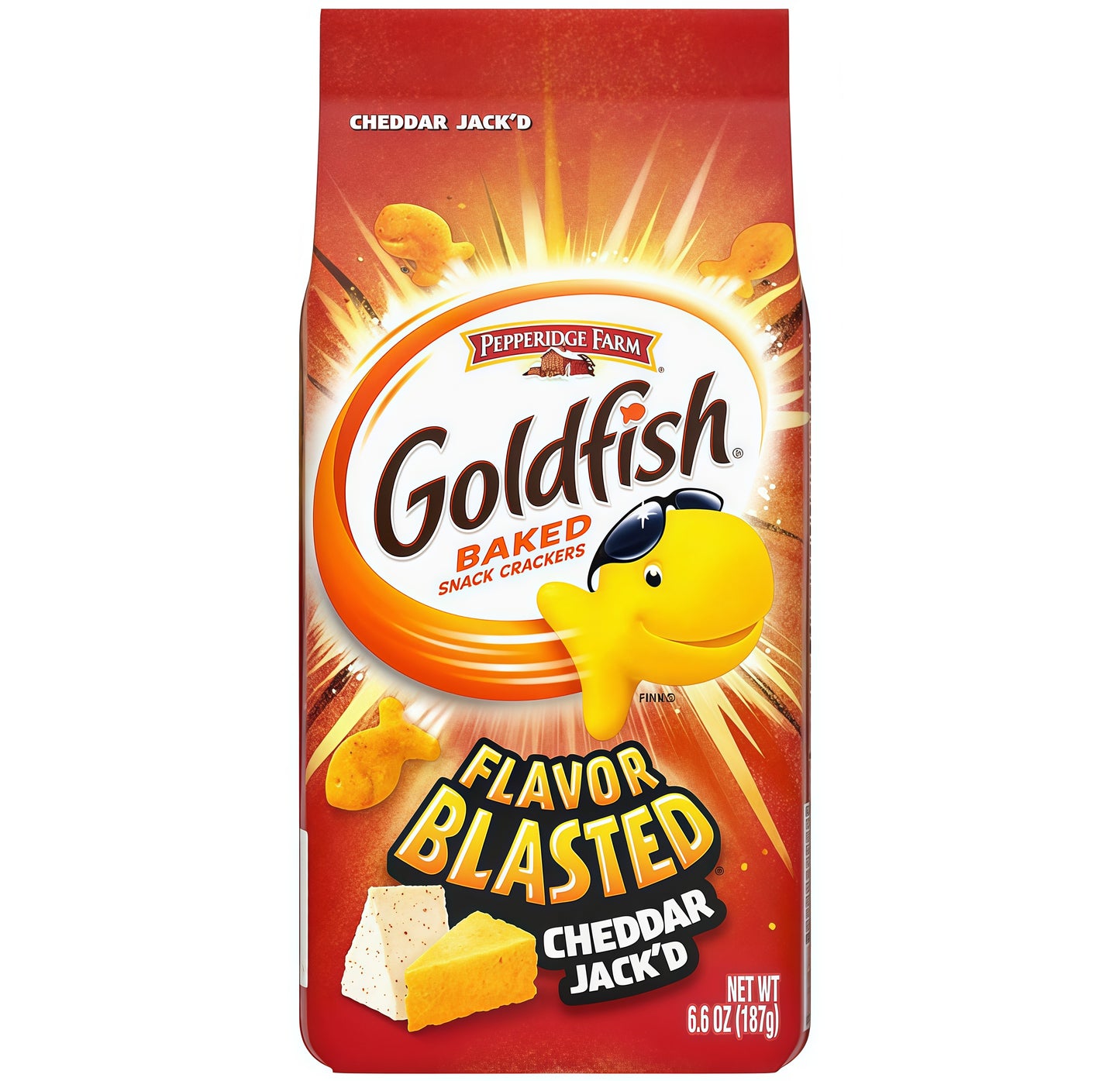 Goldfish Flavour Blasted Cheddar Jack’d (187g)