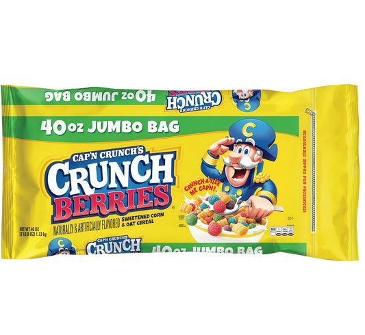 CAP’N CRUNCH Berries Cereal Jumbo Bag (1.13kg)