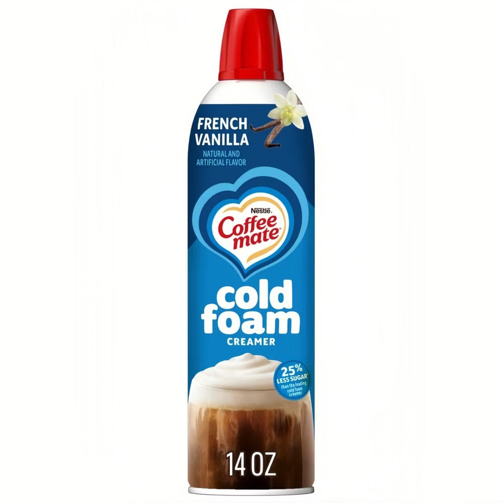 Coffee Mate Cold Foam French Vanilla Creamer (14oz)