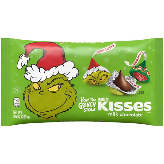 Hershey's Kisses Grinch Milk Chocolate (269g)