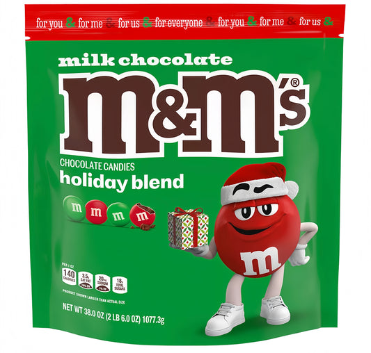 M&M Milk Chocolate Holiday Blend (1077.3g)