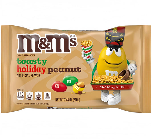 M&M Toasty Holiday Peanut (210g)