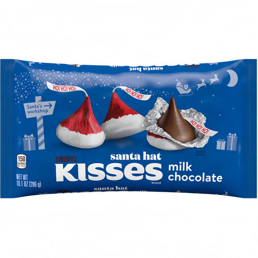 Hershey's Kisses Milk Chocolate Santa Hat (286g)
