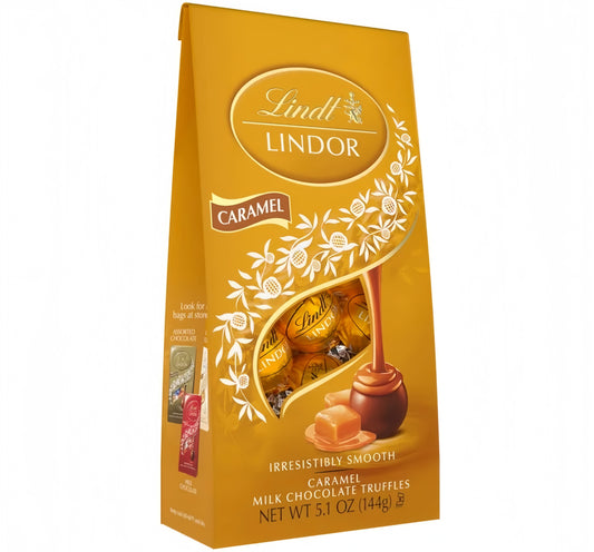 Lindt Lindor Caramel Truffles (144g)