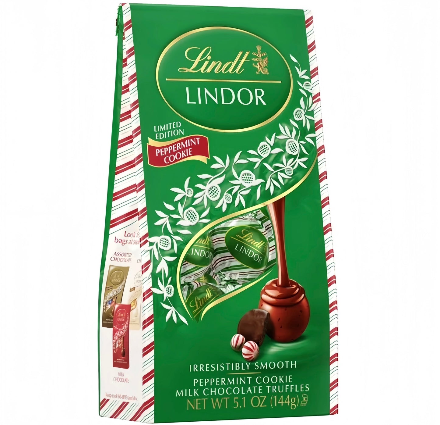 Lindt Lindor Peppermint Cookie Truffles Limited Edition (144g)