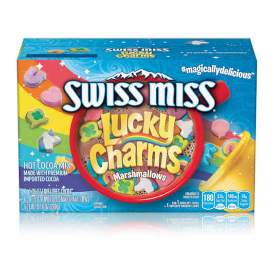 Swiss Miss Hot Cocoa with Lucky Charms Marshmallows 260g