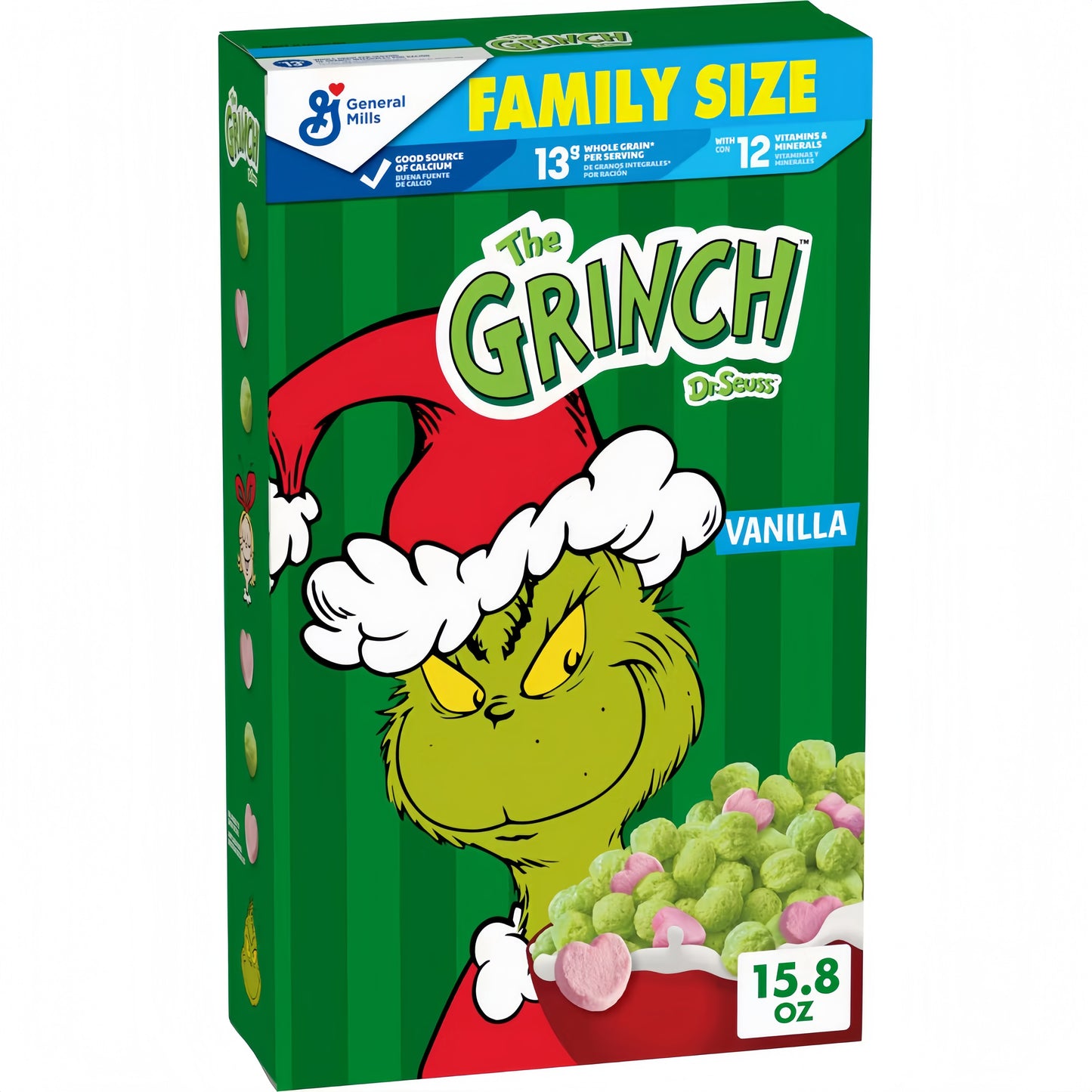 The Grinch Vanilla Cereal Family Size (447g)