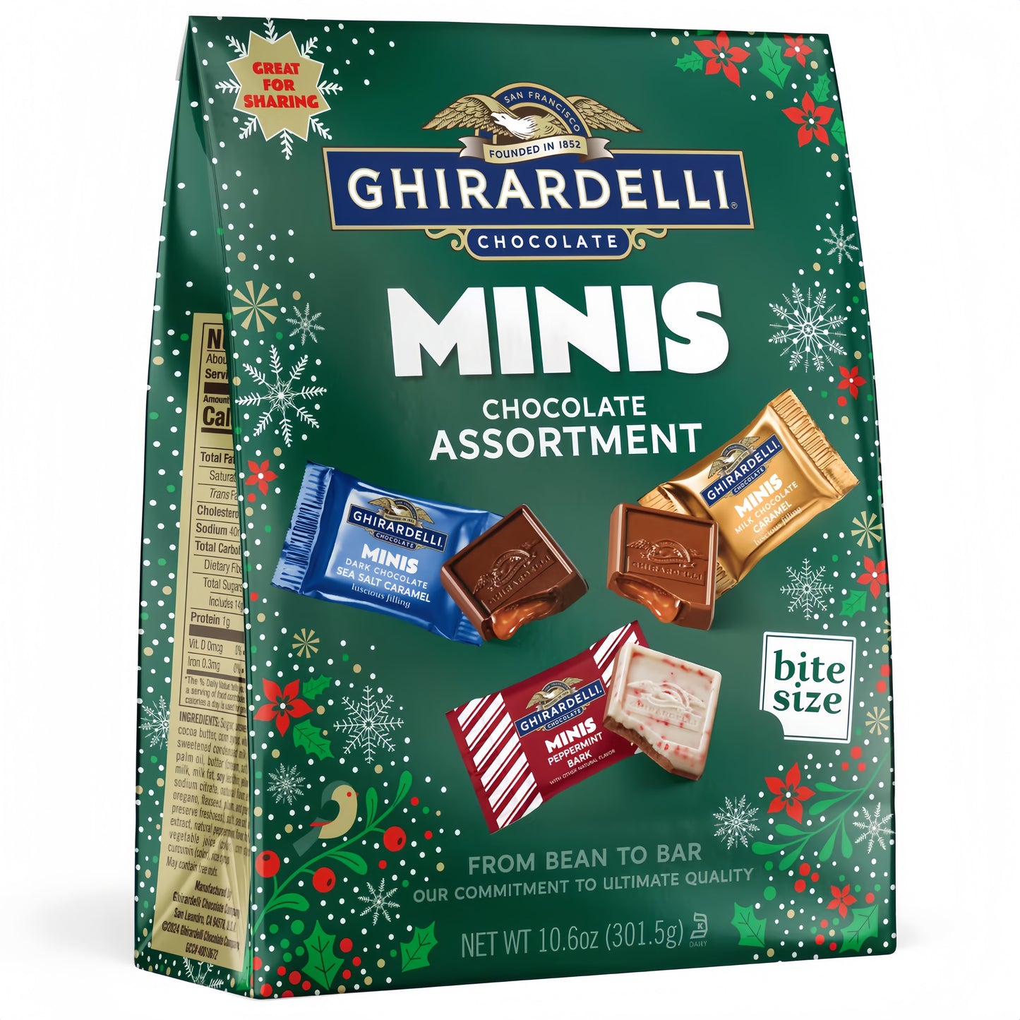 Ghirardelli Minis Chocolate Assortment Bite Size (301g)