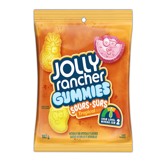 Jolly Rancher Gummies Sours Tropical (184g)