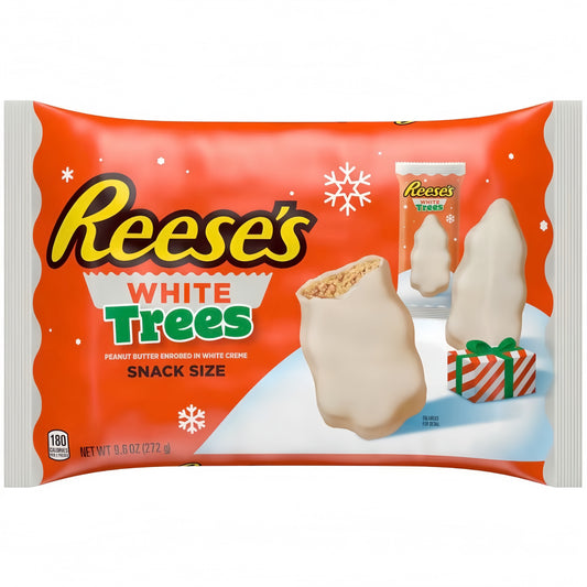 Reese's Peanut Butter White Trees Snack Size (272g)