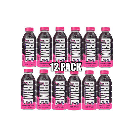 Prime Hydration X Pink Bottle 12 Pack