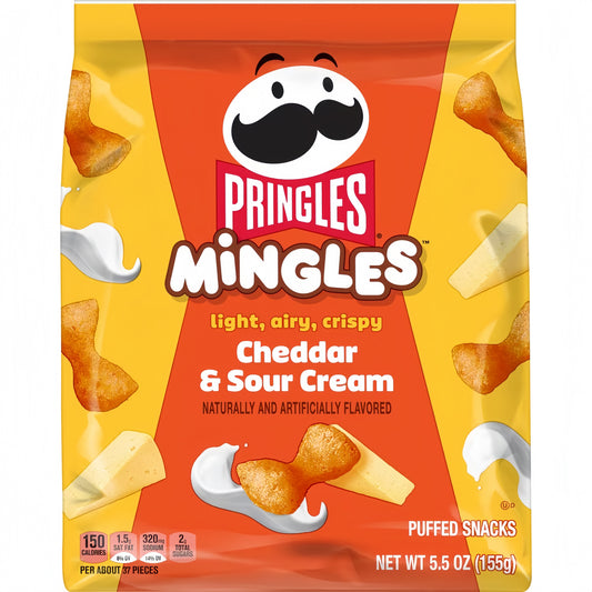 Pringles Mingles Cheddar & Sour Cream (155g)