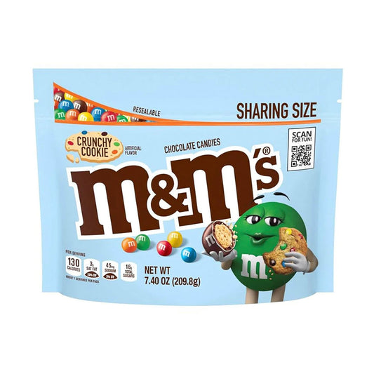 M&M Crunchy Cookie Share Size 209g