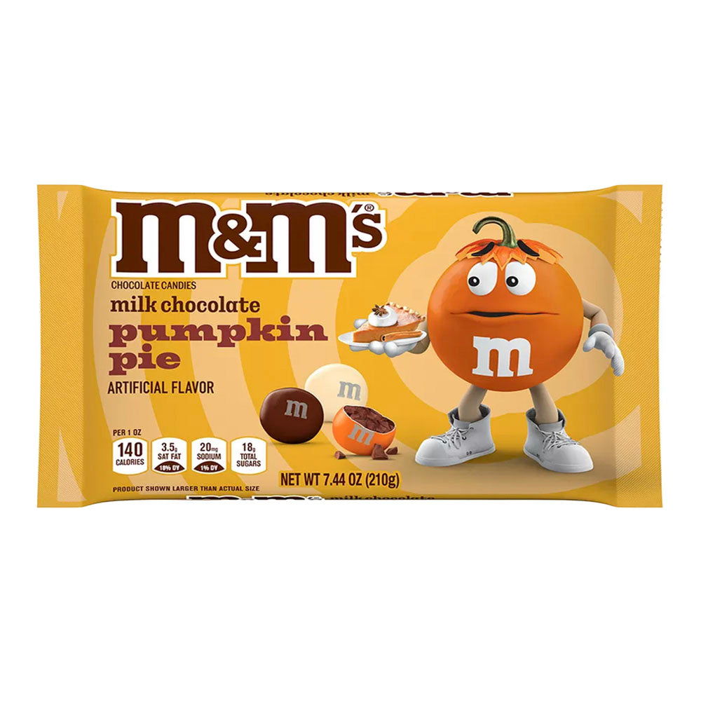 M&M Milk Chocolate Pumpkin Pie Share Size 210g