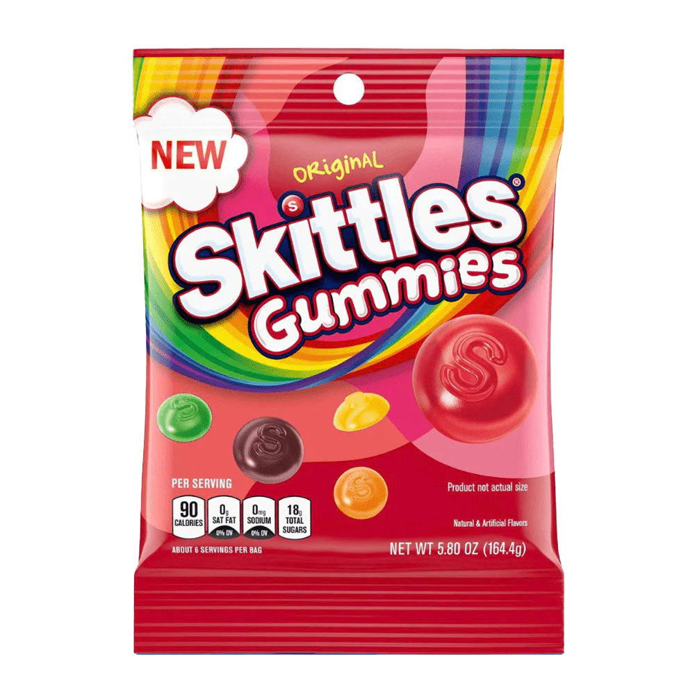 Skittles Original Gummies Bag (164g)