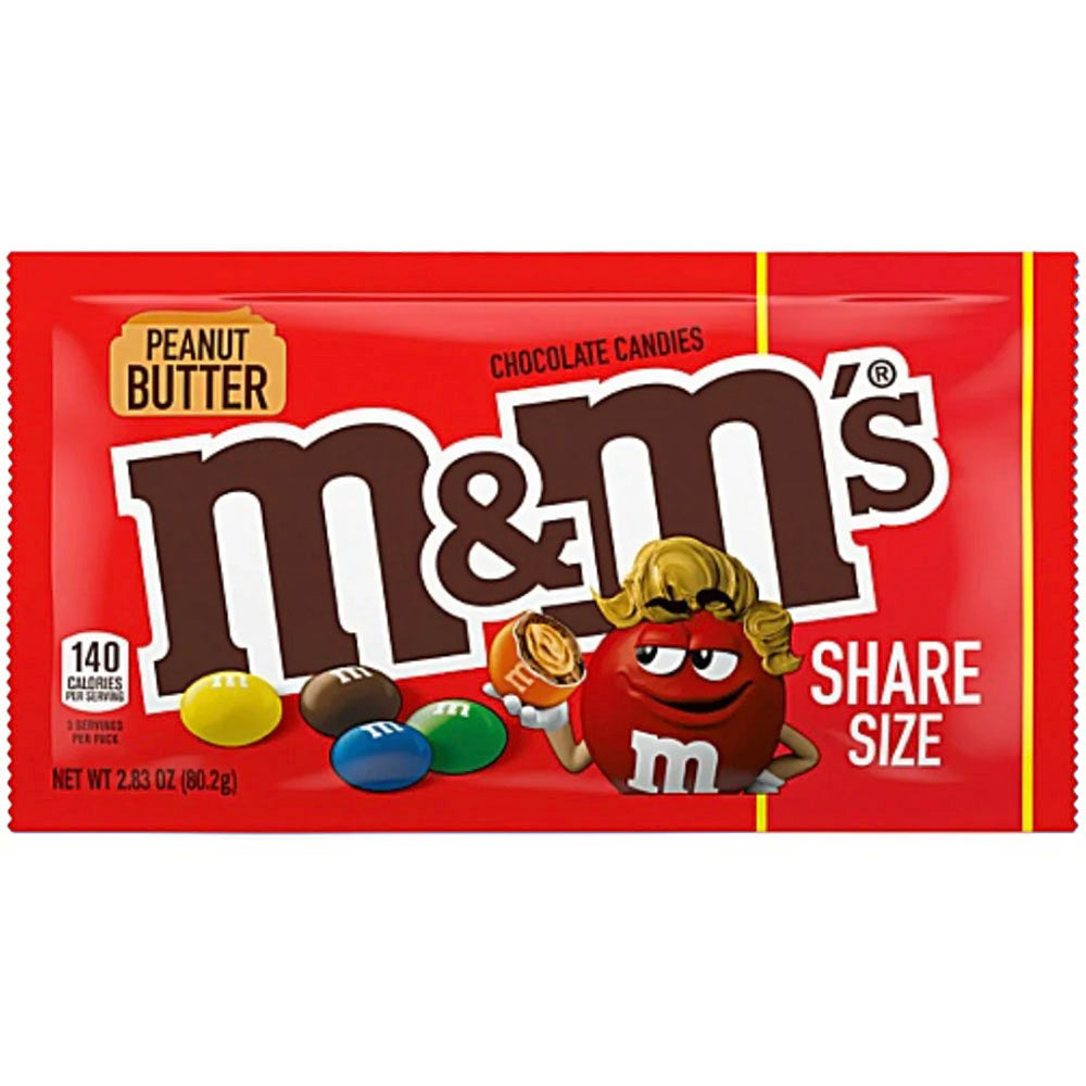 M&M Peanut Butter Share Bag - 80g