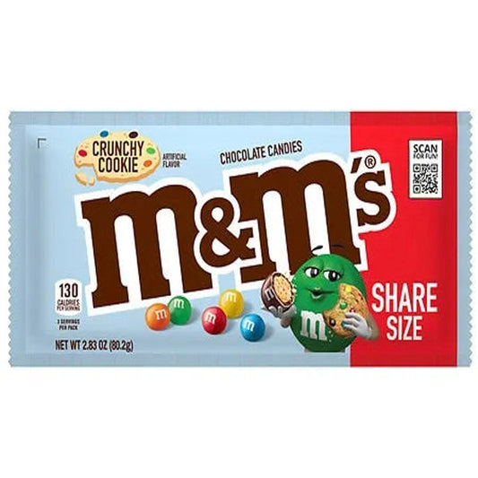 M&M Crunchy Cookie Share Bag - 80g