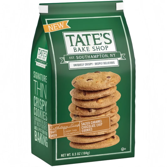 Tate’s Bake Shop Salted Caramel Chocolate Chip Cookies (184g)