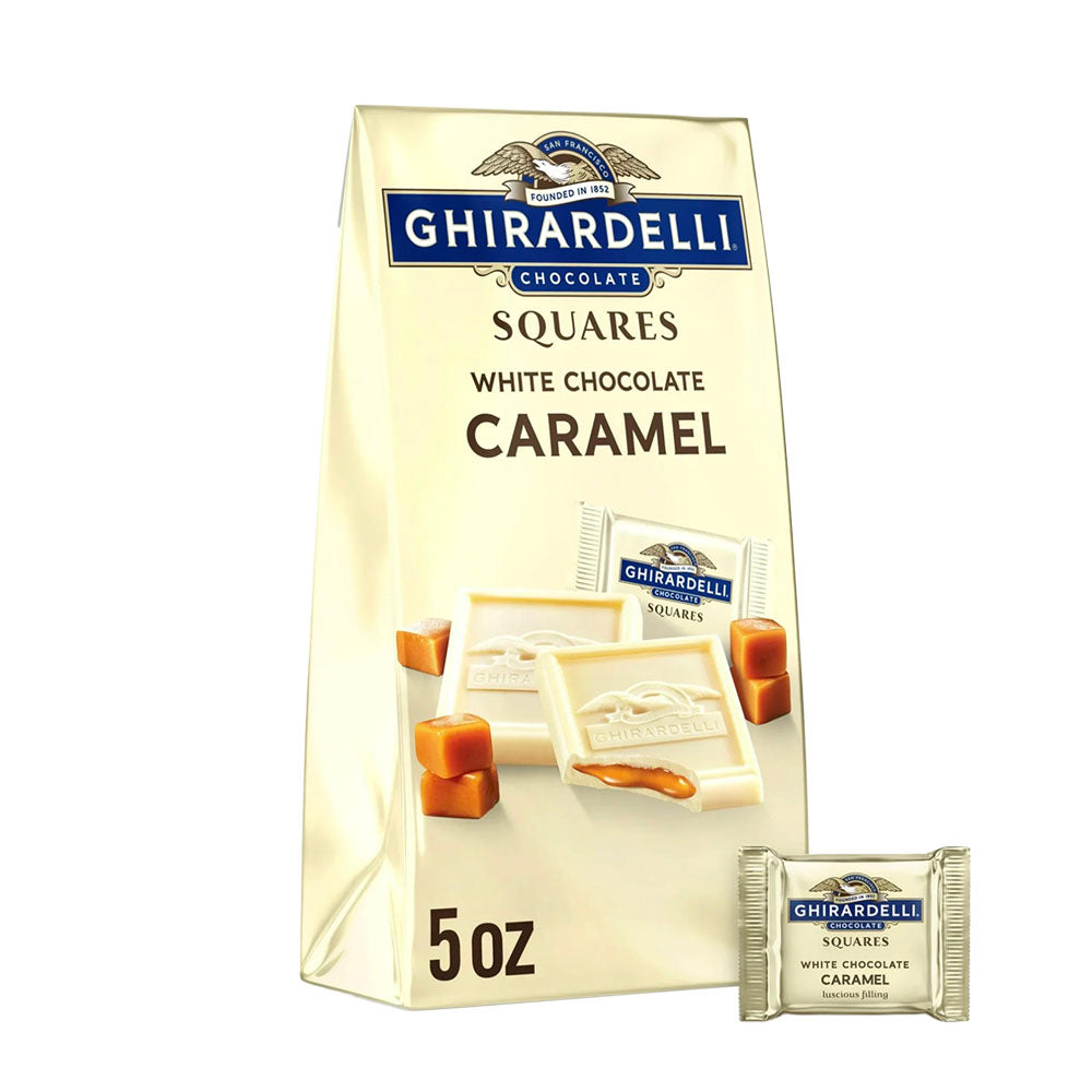 Ghirardelli Squares White Chocolate Caramel (142g)