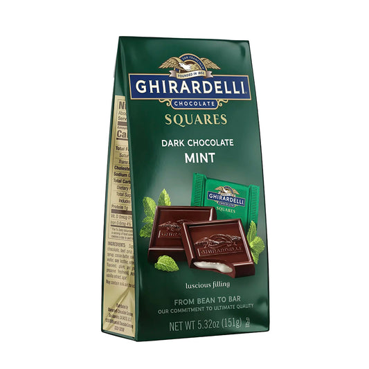 Ghirardelli Squares Dark Chocolate Mint (151g)