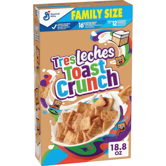 Tres Leches Toast Crunch Family Size Cereal (532g)