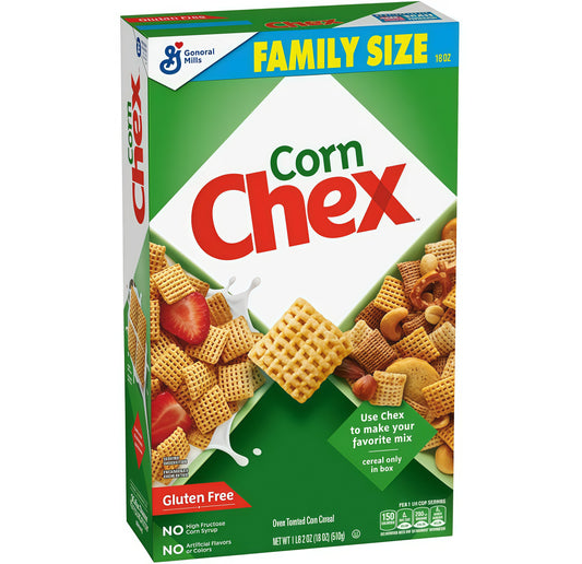 Corn Chex Family Size Cereal (510g)