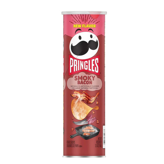 Pringles Smoky Bacon New Flavour (158g)