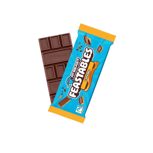 MrBeast Feastables Caramel Chocolate New Bar (60g)