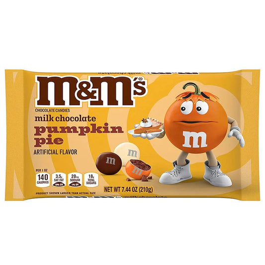 M&M Milk Chocolate Pumpkin Pie Share Size 210g