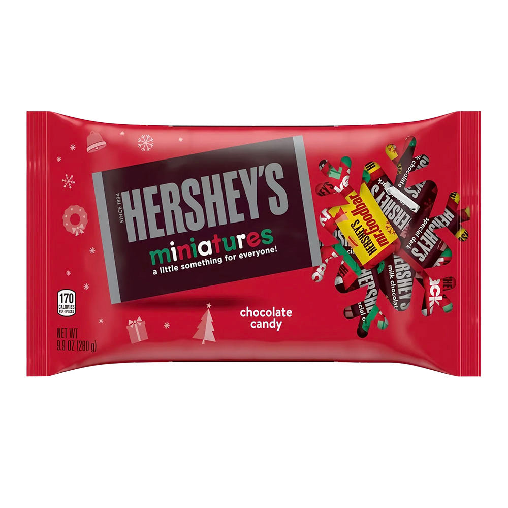 Hershey's Miniatures Chocolate Assortment Christmas Edition (280g)