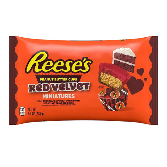 Reese's Peanut Butter Cups Red Velvet Miniatures (263g)