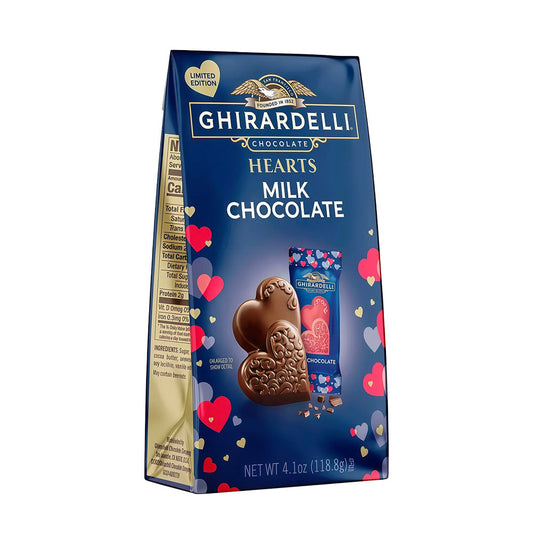 Ghirardelli Hearts Milk Chocolate (118g)