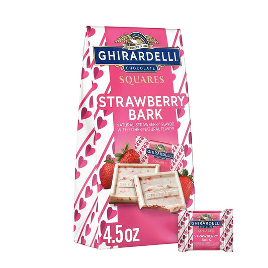 Ghirardelli Squares Strawberry Bark Limited Edition (130g)