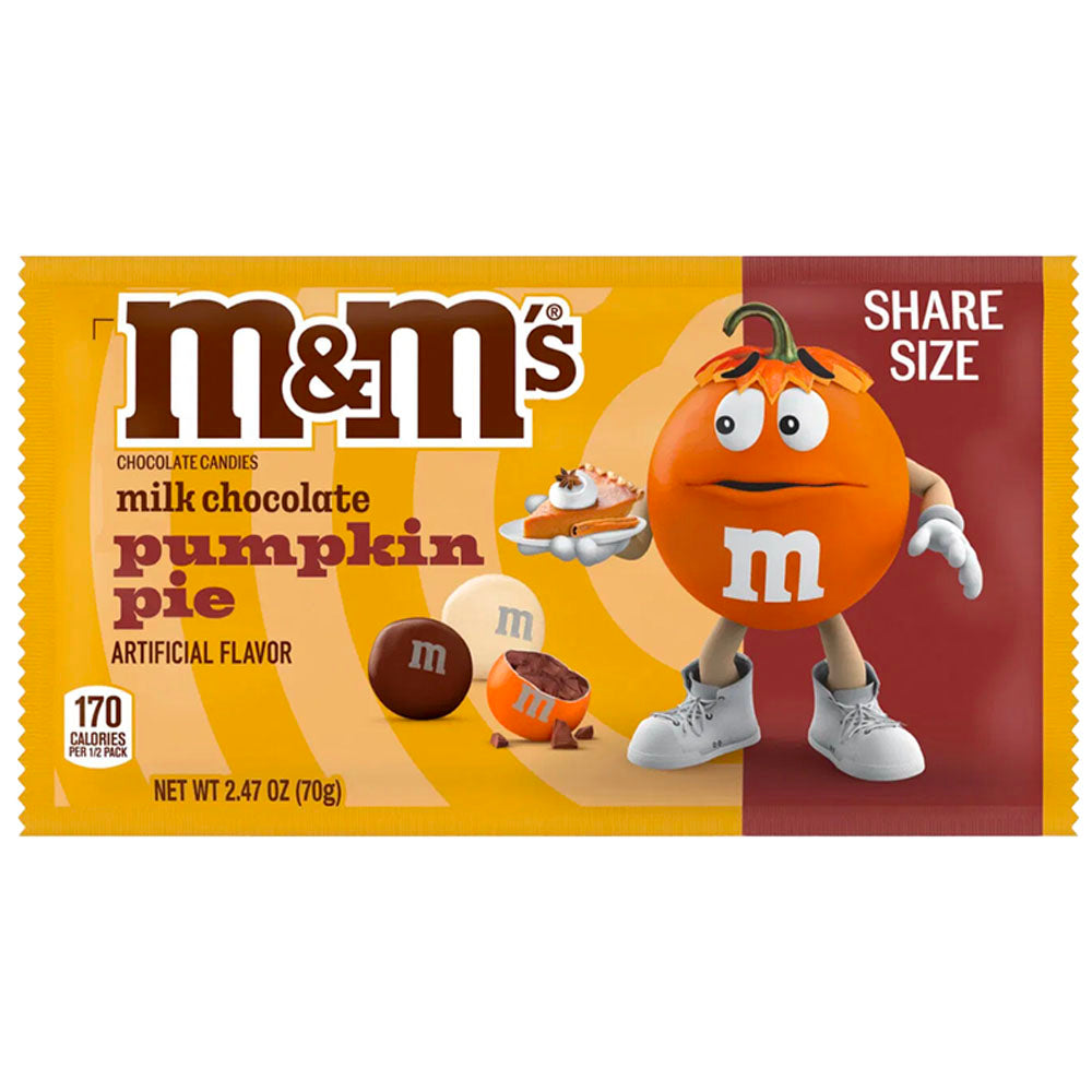 M&M Milk Chocolate Pumpkin Pie Share Size 70g