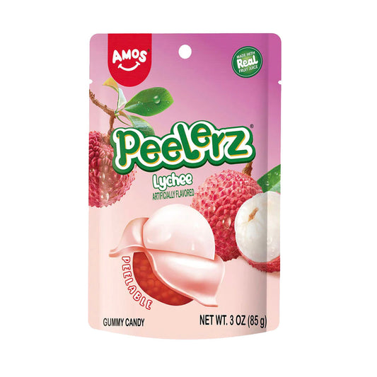 Amos Peelerz Gummy Lychee (85g)