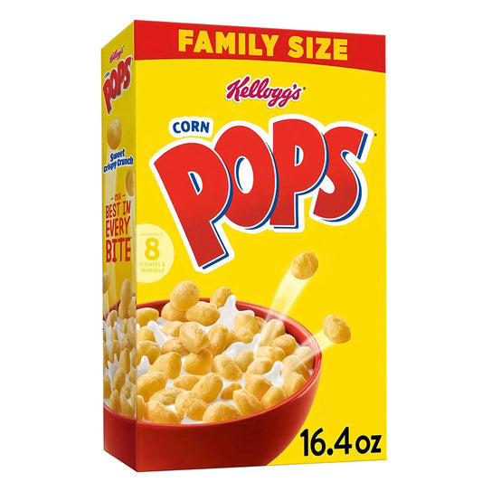 Kellogg’s Corn Pops Family Size Cereal (464g)