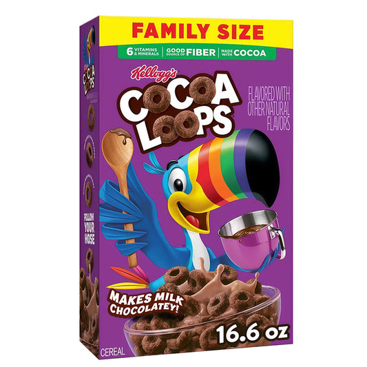 Cocoa Loops Family Size Cereal (470g)