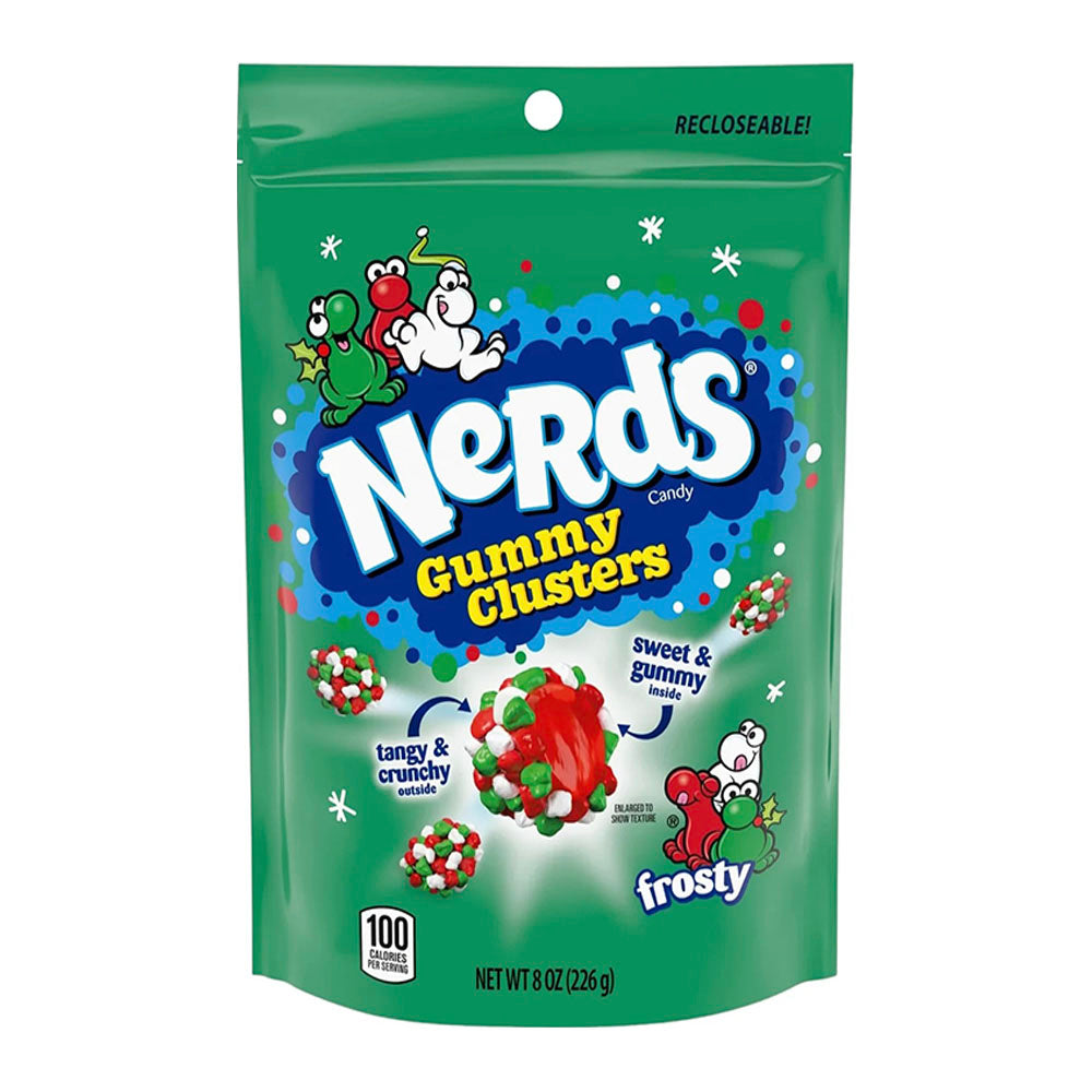 Nerds Gummy Clusters Frosty Christmas 226g