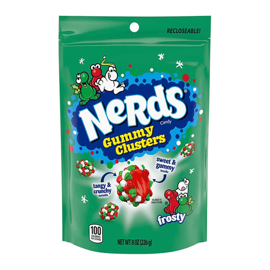 Nerds Gummy Clusters Frosty Christmas 226g