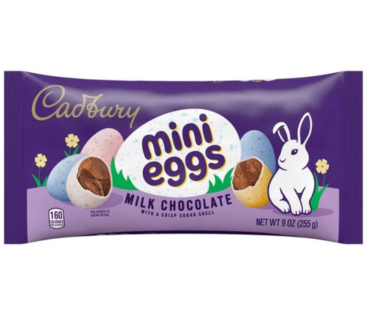 Cadburys Mini Eggs Milk Chocolate USA Import (255g)