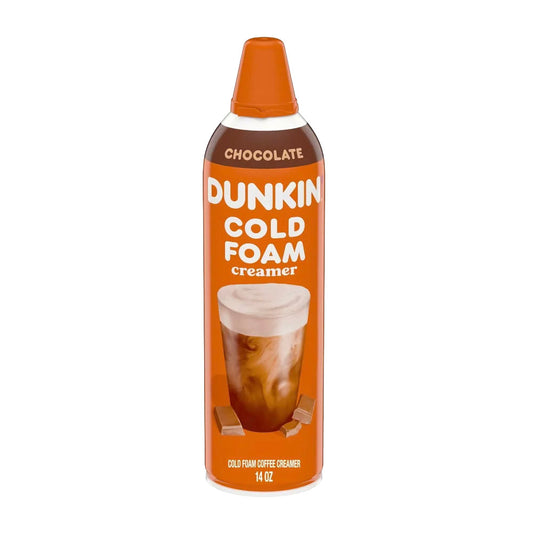 Dunkin Cold Foam Chocolate Creamer (14oz)