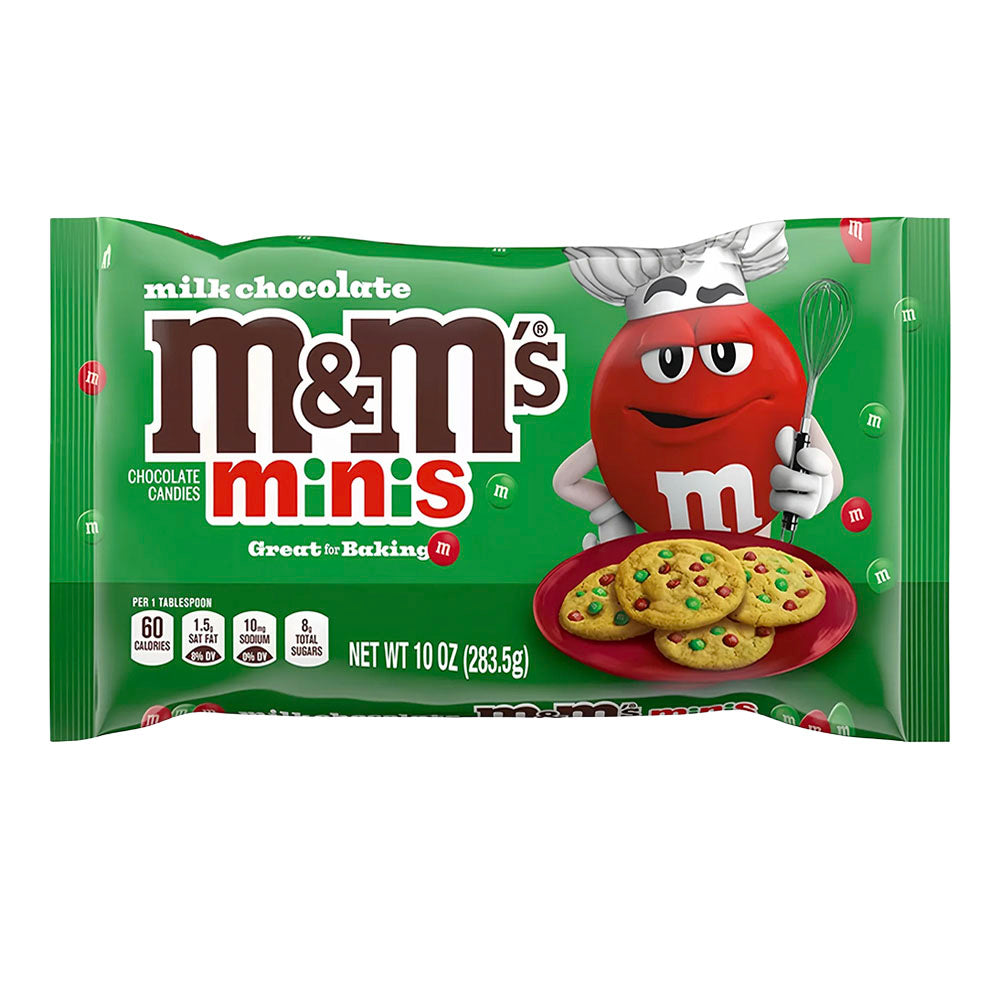 M&M Milk Chocolate Minis Holiday Blend (283.5g)